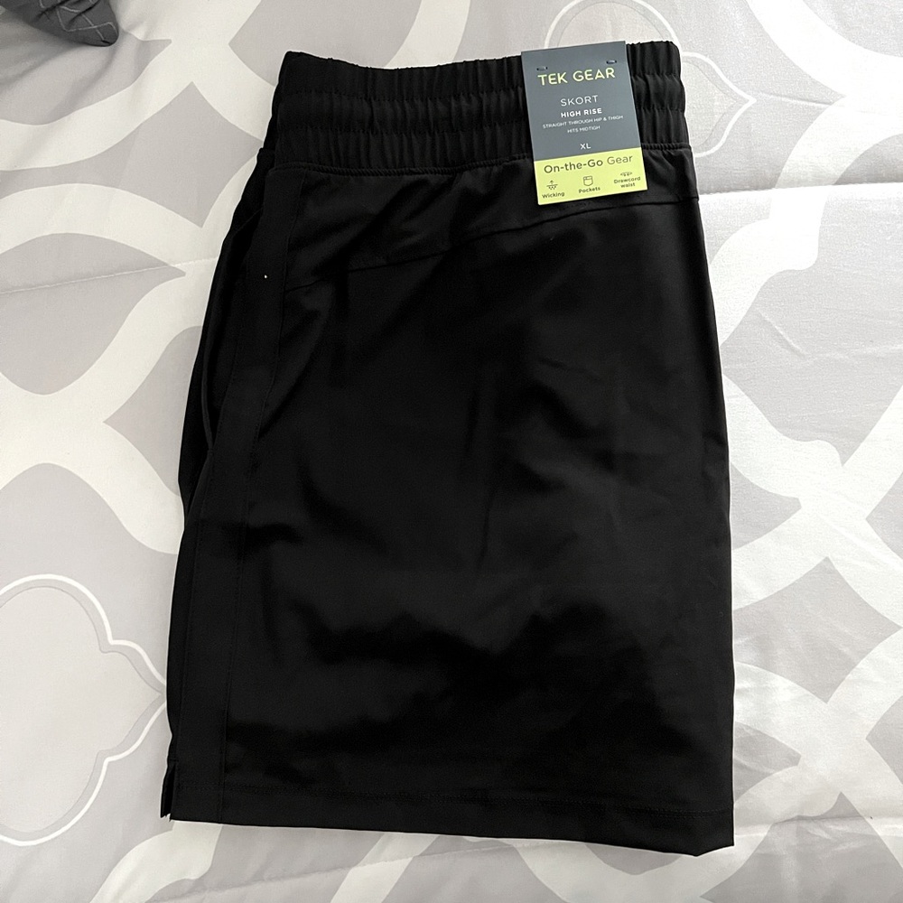 New: Kohl’s Tek Gear XL Skort- Black